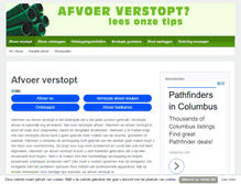 Tablet Screenshot of afvoer-verstopt.net